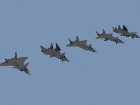 Carrier-based aircraft 3D Model