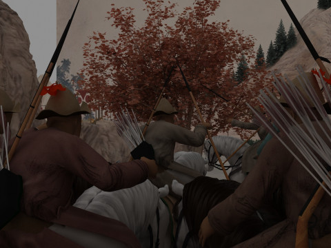 Nomadic people Model 3D