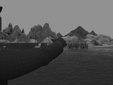 Nomadic people Model 3D