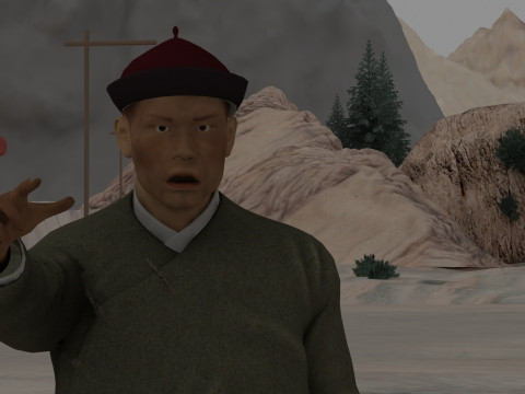Nomadic people Model 3D