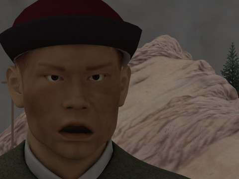 Nomadic people Model 3D