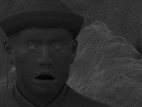 Nomadic people Model 3D