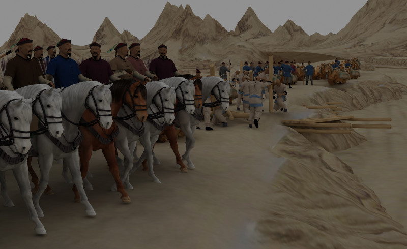 Nomadic people 3D Модель .c4d .max .obj .3ds .fbx .stl .blend 