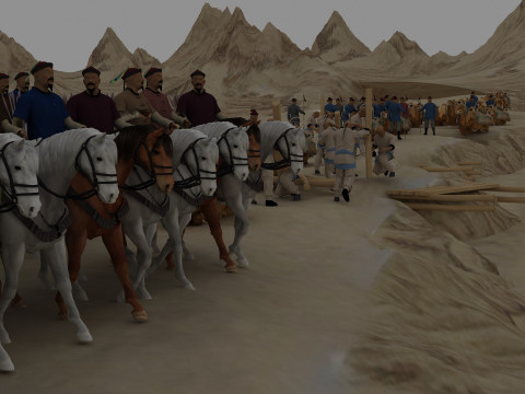 Nomadic people Modello 3D