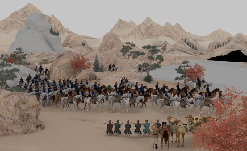 Nomadic people 3D Modell .c4d .max .obj .3ds .fbx .stl .blend