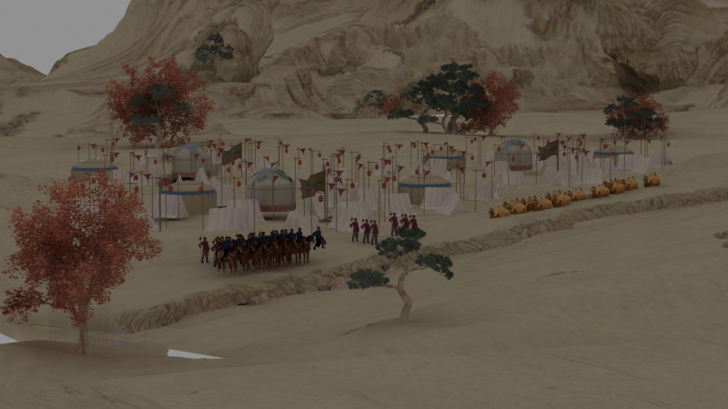Nomadic people 3D Modell .c4d .max .obj .3ds .fbx .stl .blend