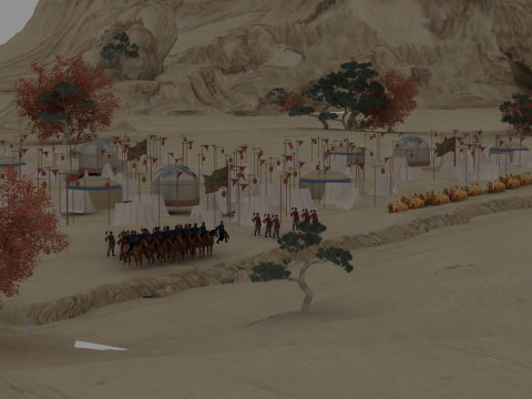 Nomadic people 3D मॉडल