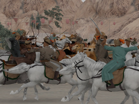 Nomadic people Model 3D