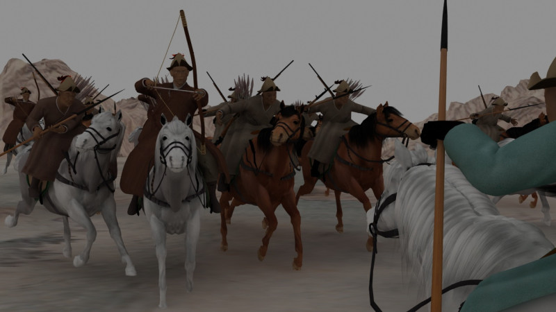 Nomadic people 3D Modell .c4d .max .obj .3ds .fbx .stl .blend