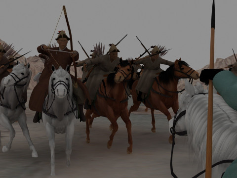 Nomadic people Modello 3D
