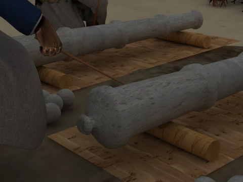 Popolo nomade Modello 3D