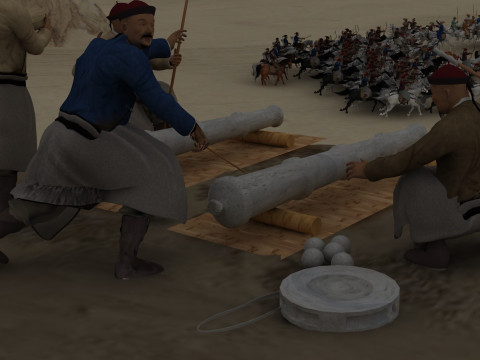 Nomadic people 3D Model