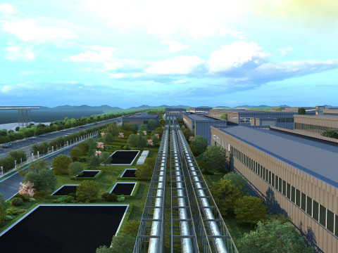Build a factory 3Dモデル