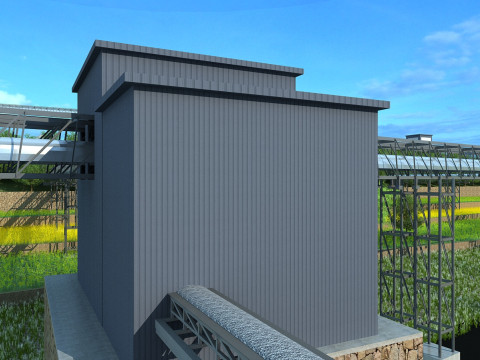 Sand mining equipment Modelo 3D