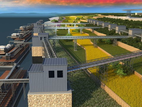 Caixa de areia Modelo 3D
