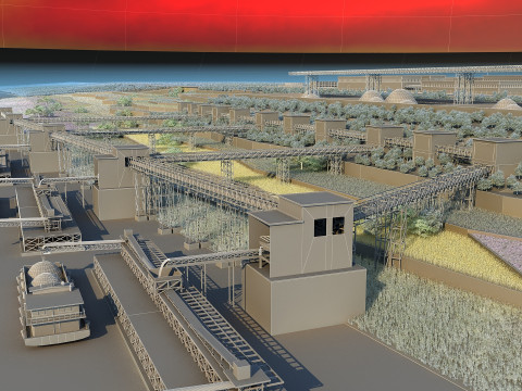 Piaskownica Model 3D