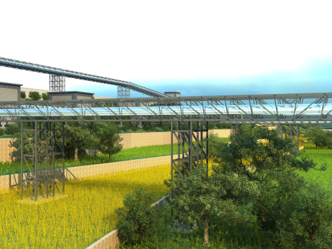 Jardín Modelo 3D