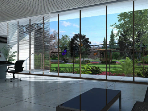 オフィス 3Dモデル