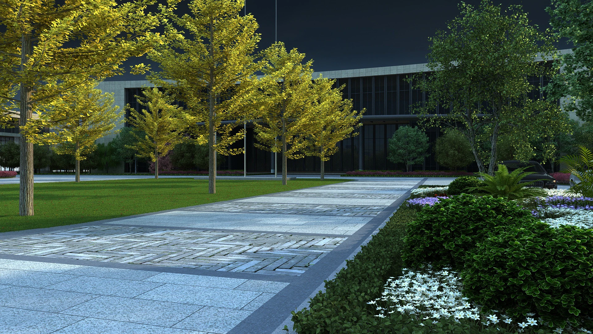 Factory 3D Model .c4d .max .obj .3ds .fbx .stl .blend 