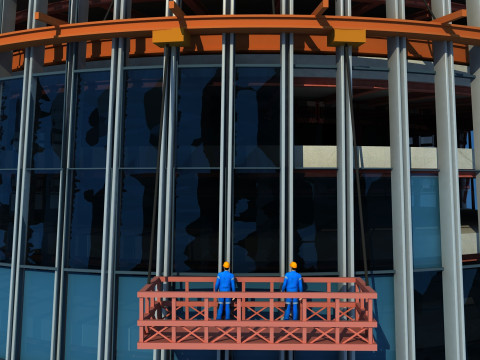 Werkman constructie 3D Model