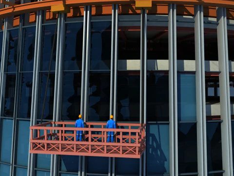 Workman construction 3D Model