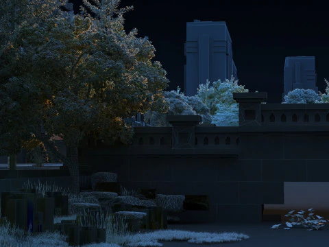 Urban architecture 3D Model