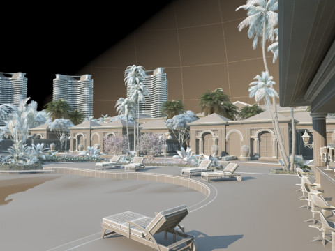 Villa Modelo 3D
