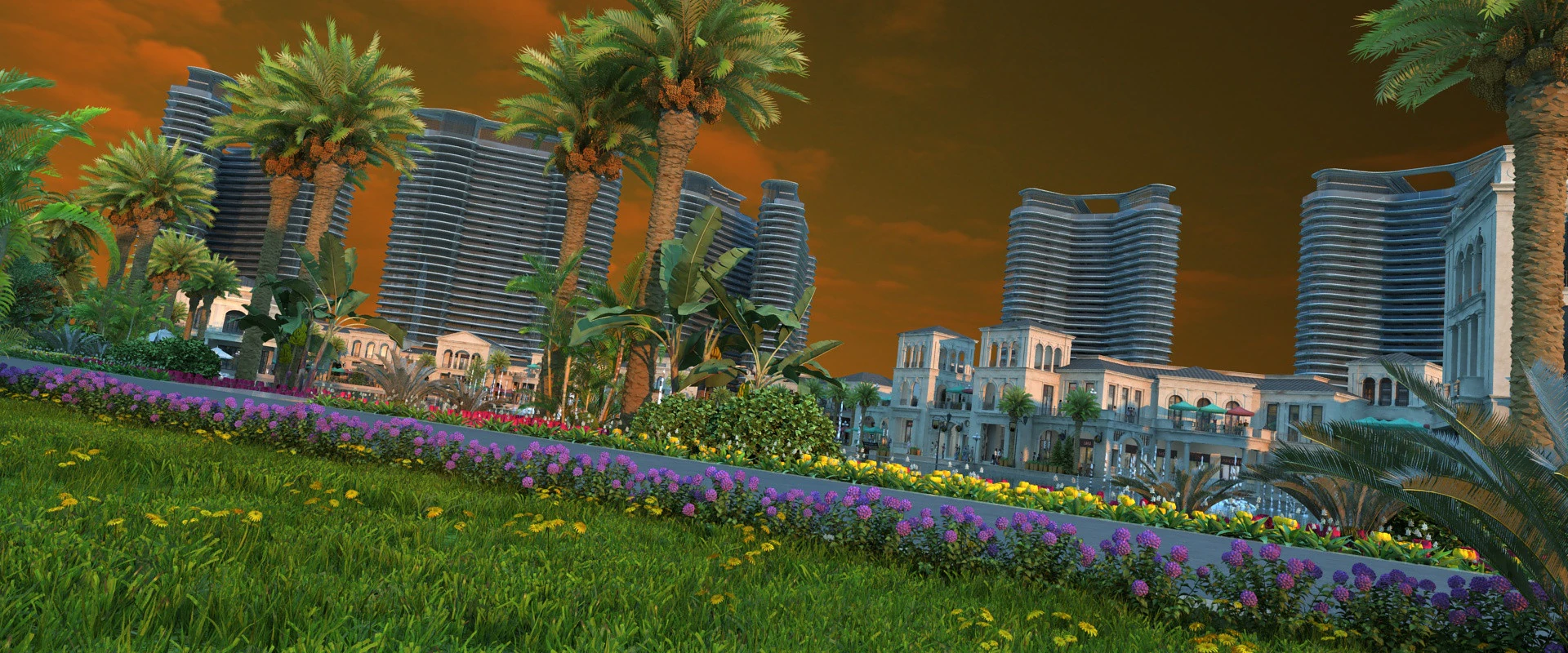 City Architecture 3D Model .c4d .max .obj .3ds .fbx .stl .blend 