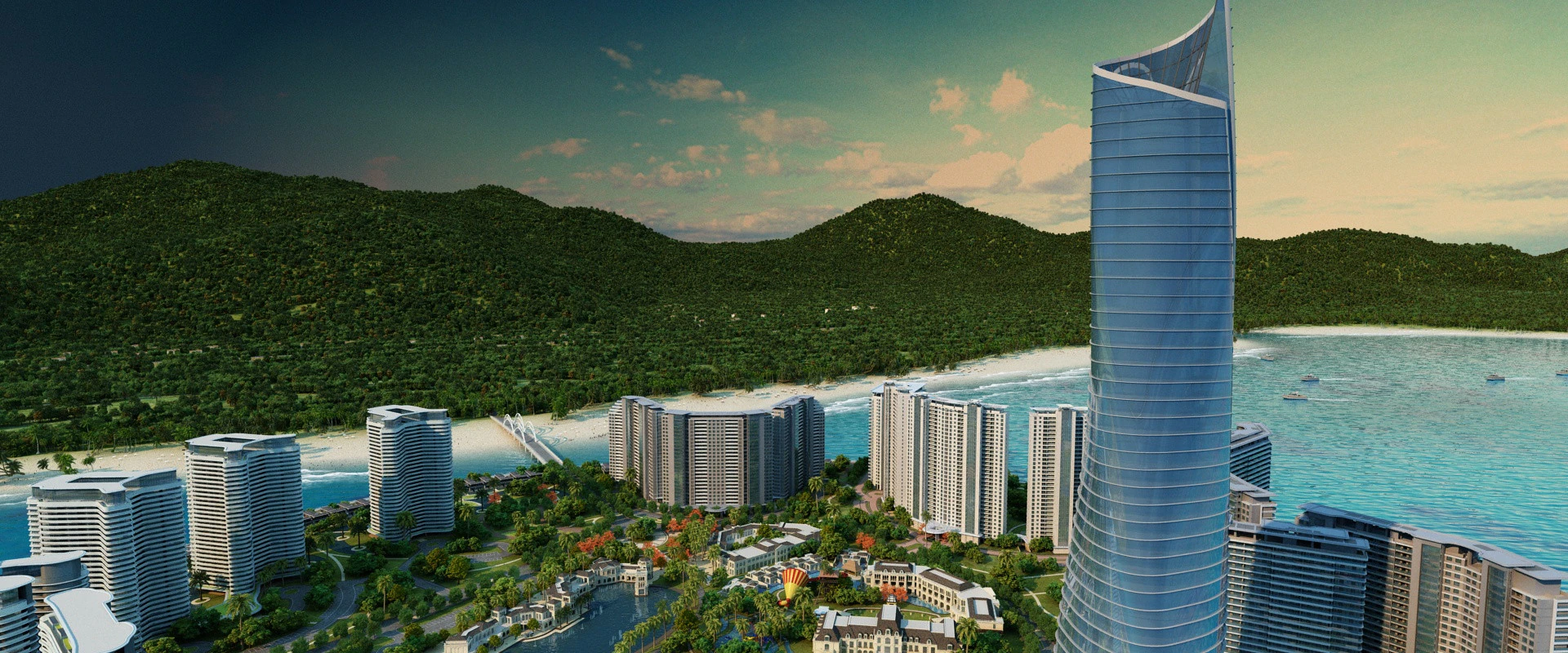 City Architecture 3D Model .c4d .max .obj .3ds .fbx .stl .blend 