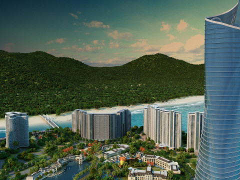 Arquitetura da cidade Modelo 3D