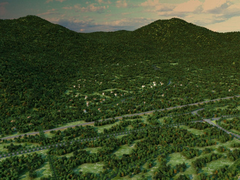 Architettura della città Modello 3D