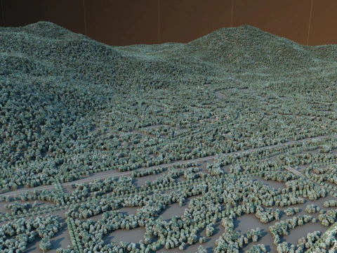 City Architecture 3D Model