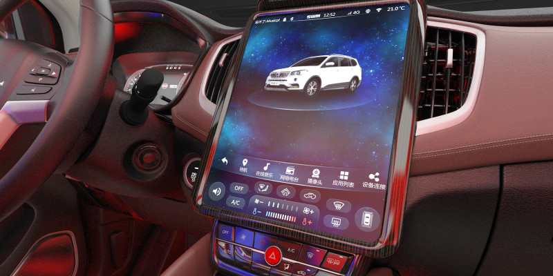 Машина 3D Модель .c4d .max .obj .3ds .fbx .stl .blend 