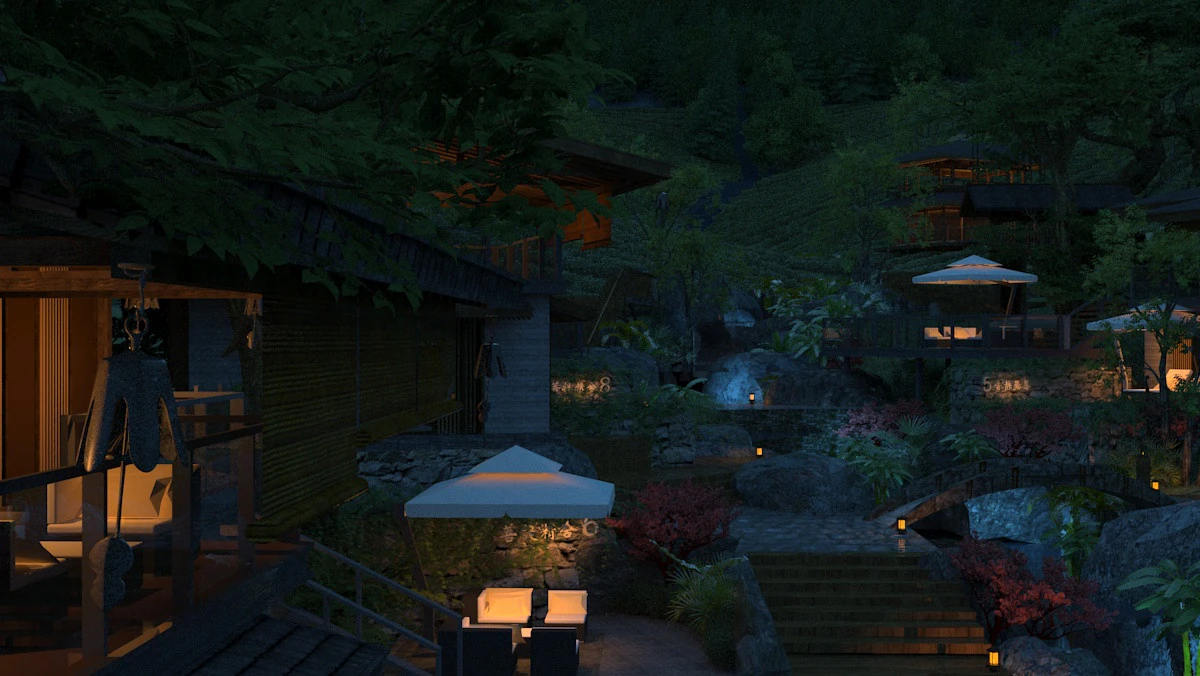 Ancient Town 3D Model .c4d .max .obj .3ds .fbx .stl .blend 