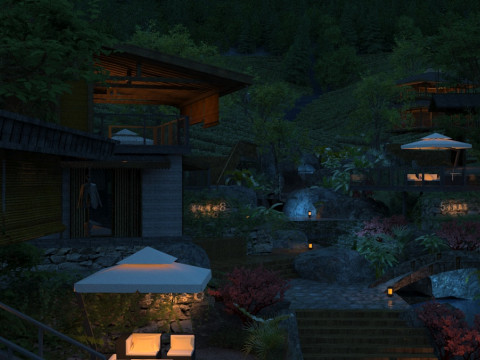 Ancient Town 3D Model