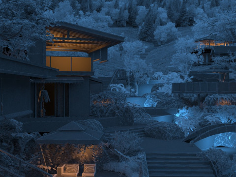 Ancient Town 3D Model