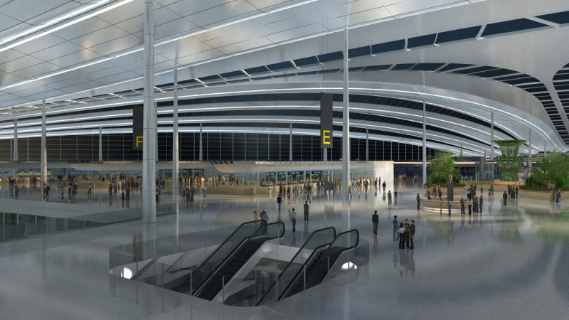 Bilet salonu 3D Model .c4d .max .obj .3ds .fbx .stl .blend 