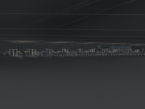 Bilet salonu 3D Model