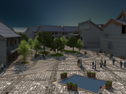 Cidade Antiga Modelo 3D