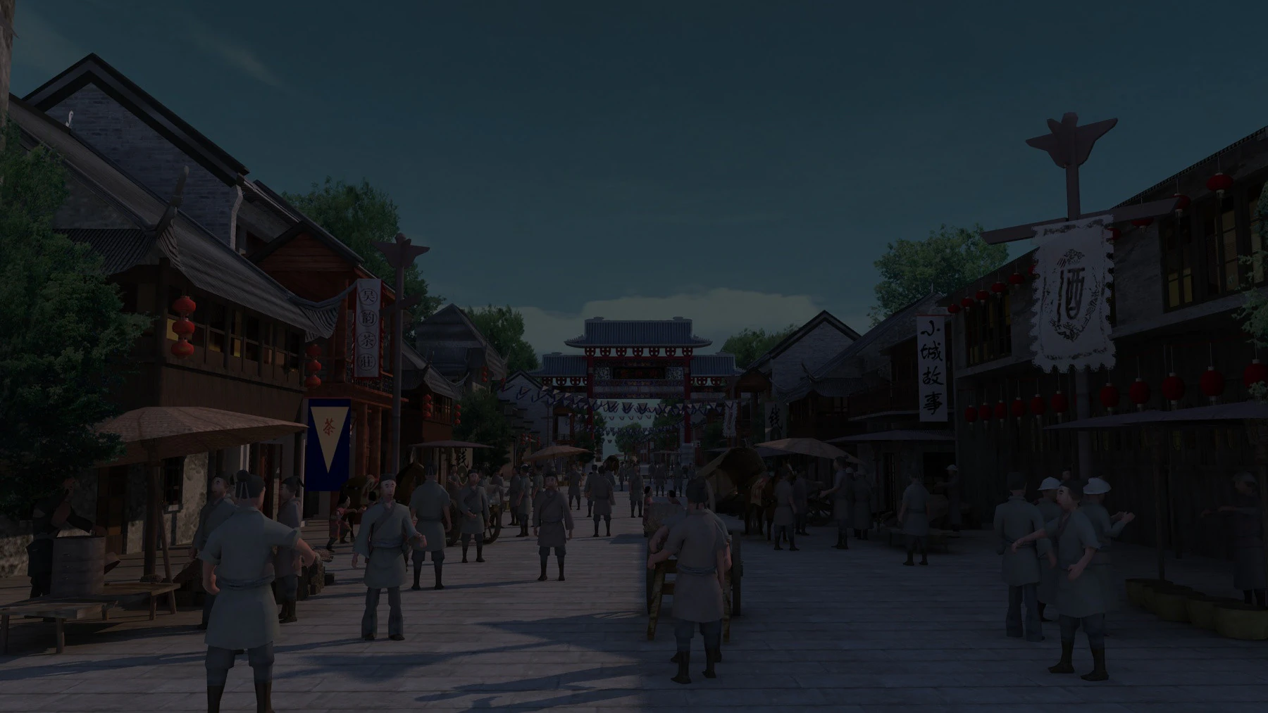 Ancient City 3D Model .c4d .max .obj .3ds .fbx .stl .blend 
