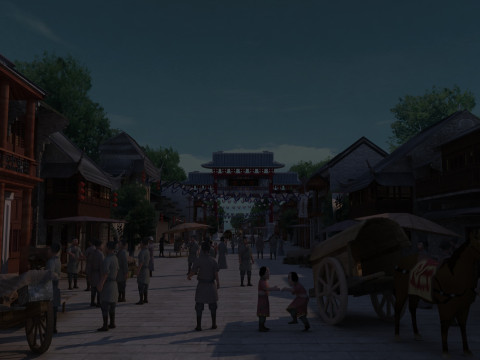 Стародавнє місто 3D Модель