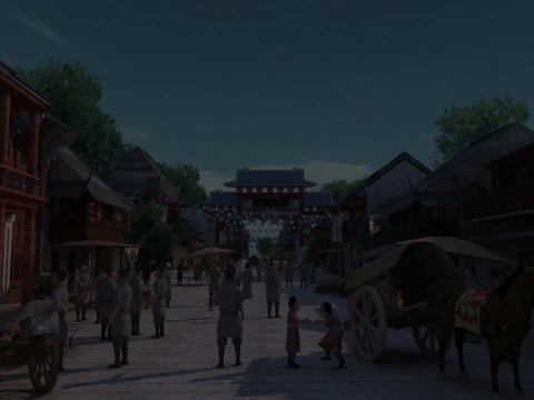 Ancient City 3D Model