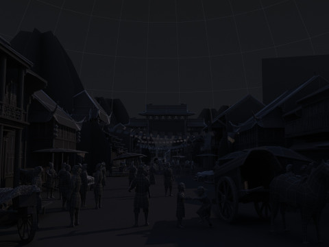 Стародавнє місто 3D Модель