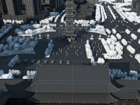 Temples 3D Model