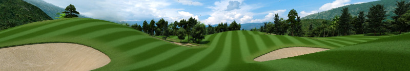 Golf Course 3D Model .c4d .max .obj .3ds .fbx .stl .blend 