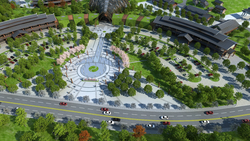 Hôtel de bâtiment ancien Modèle 3D .c4d .max .obj .3ds .fbx .stl .blend 