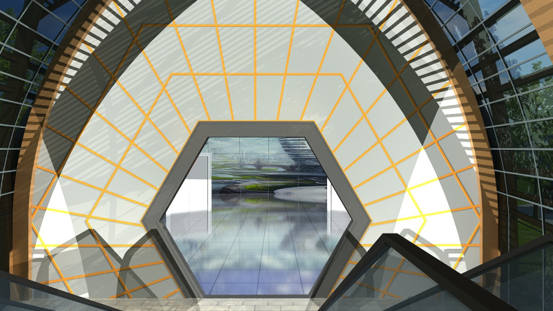 Старовинна будівля готелю 3D Модель .c4d .max .obj .3ds .fbx .stl .blend 