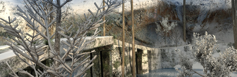 स्नोस्केप 3D मॉडल .c4d .max .obj .3ds .fbx .stl .blend 