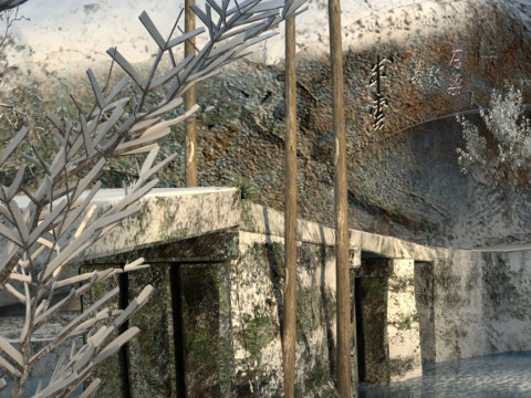 Sneeuwlandschap 3D Model