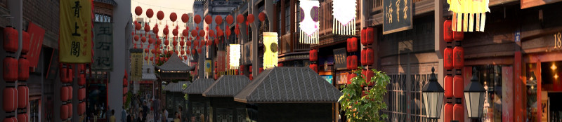 Ancient Street 3D Model .c4d .max .obj .3ds .fbx .stl .blend 